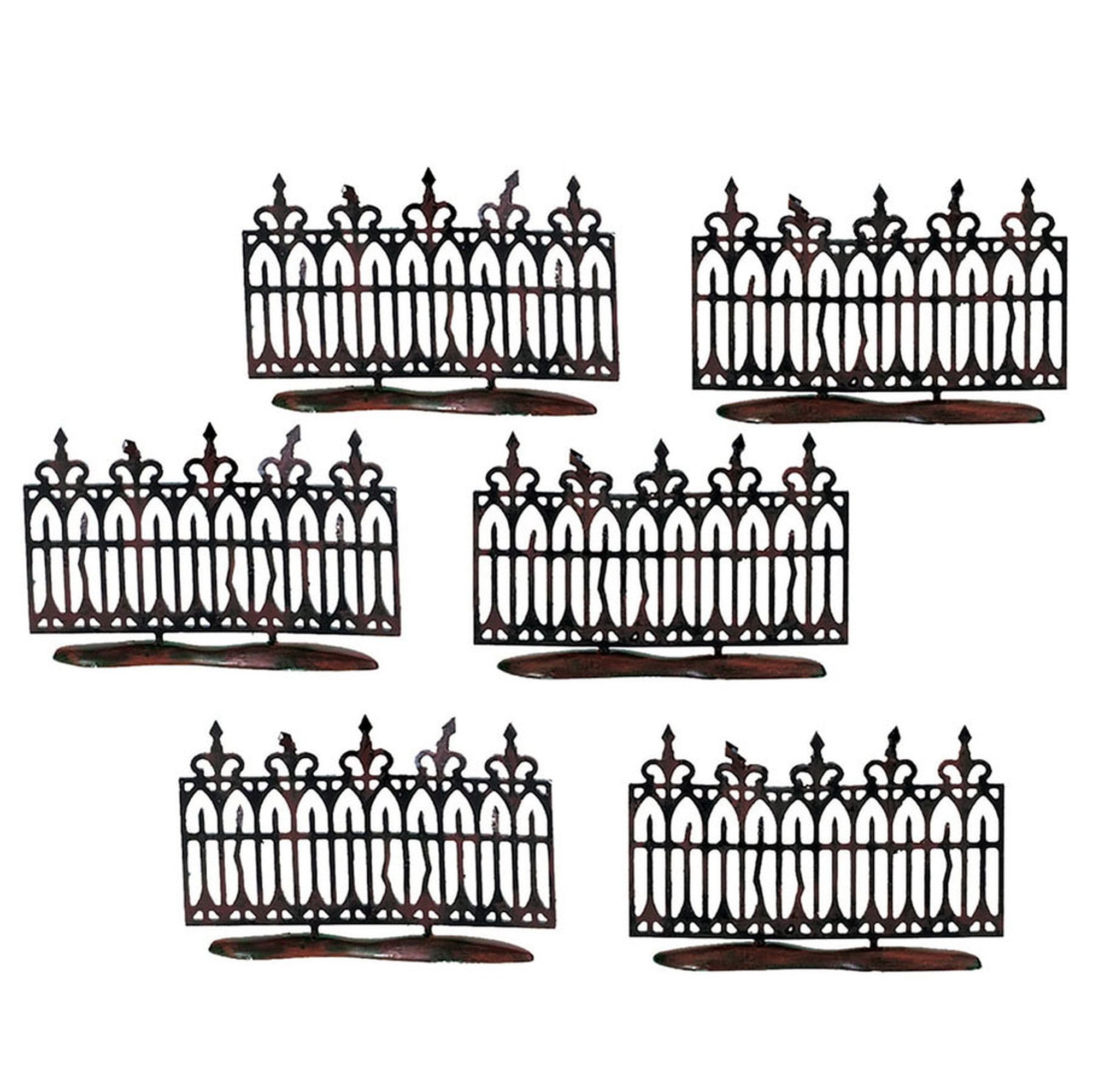 Spooky Wrought Iron Fence