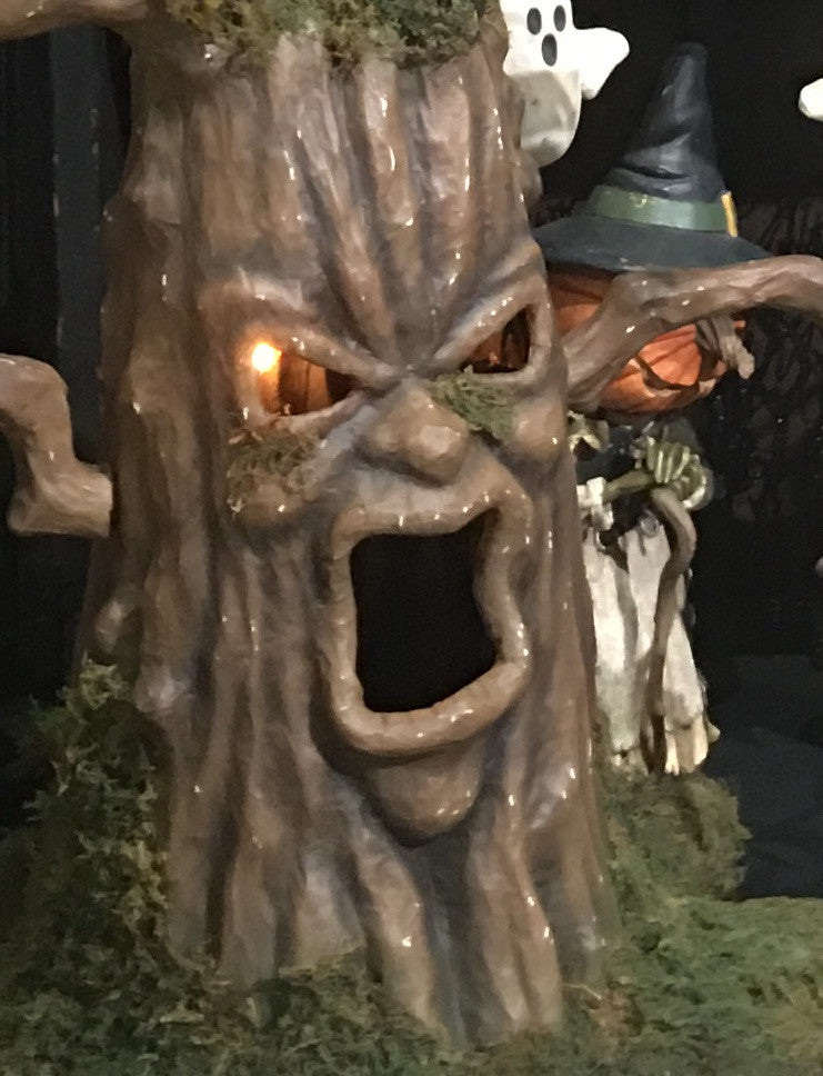 Paper Mache Haunted Tree