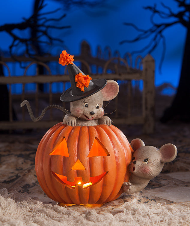 Pumpkin Mouse House