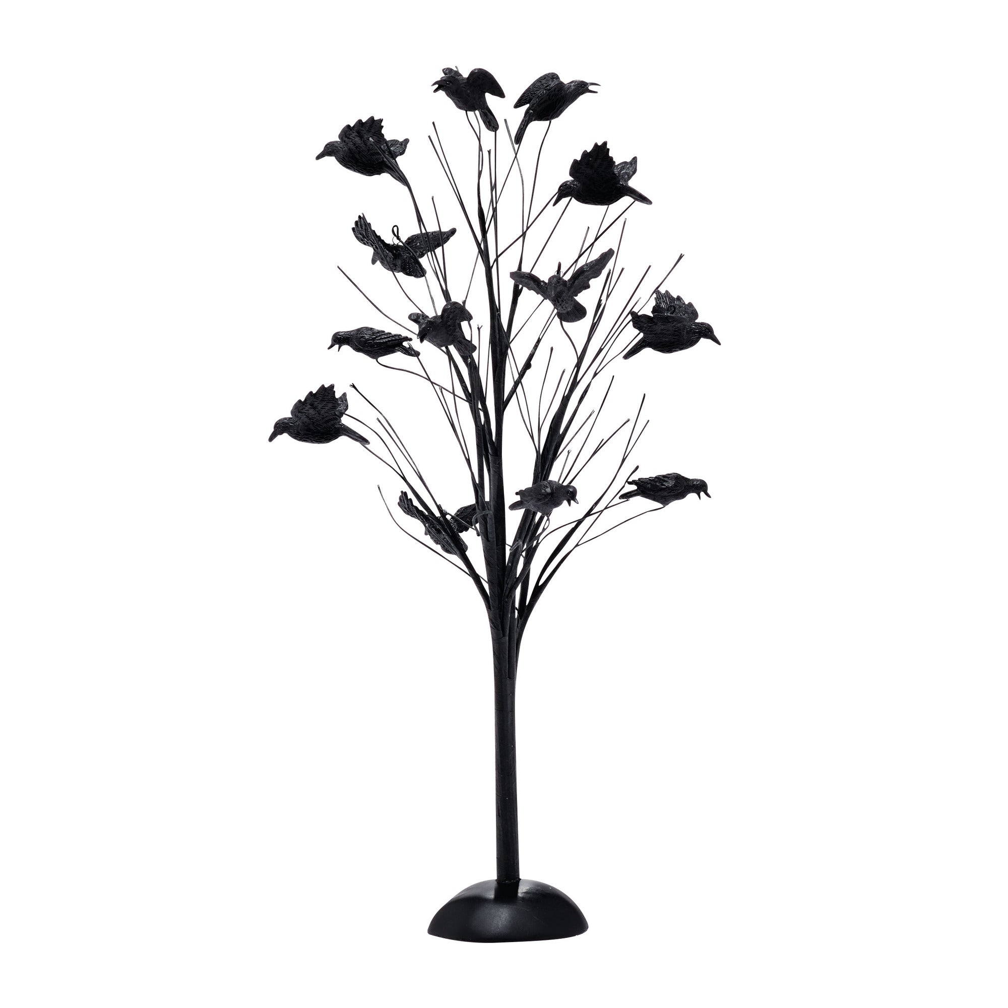 Black Crow Tree Halloween Accessory