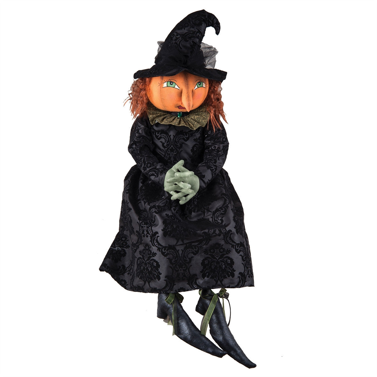 Georgiana Pumpkin Witch Doll