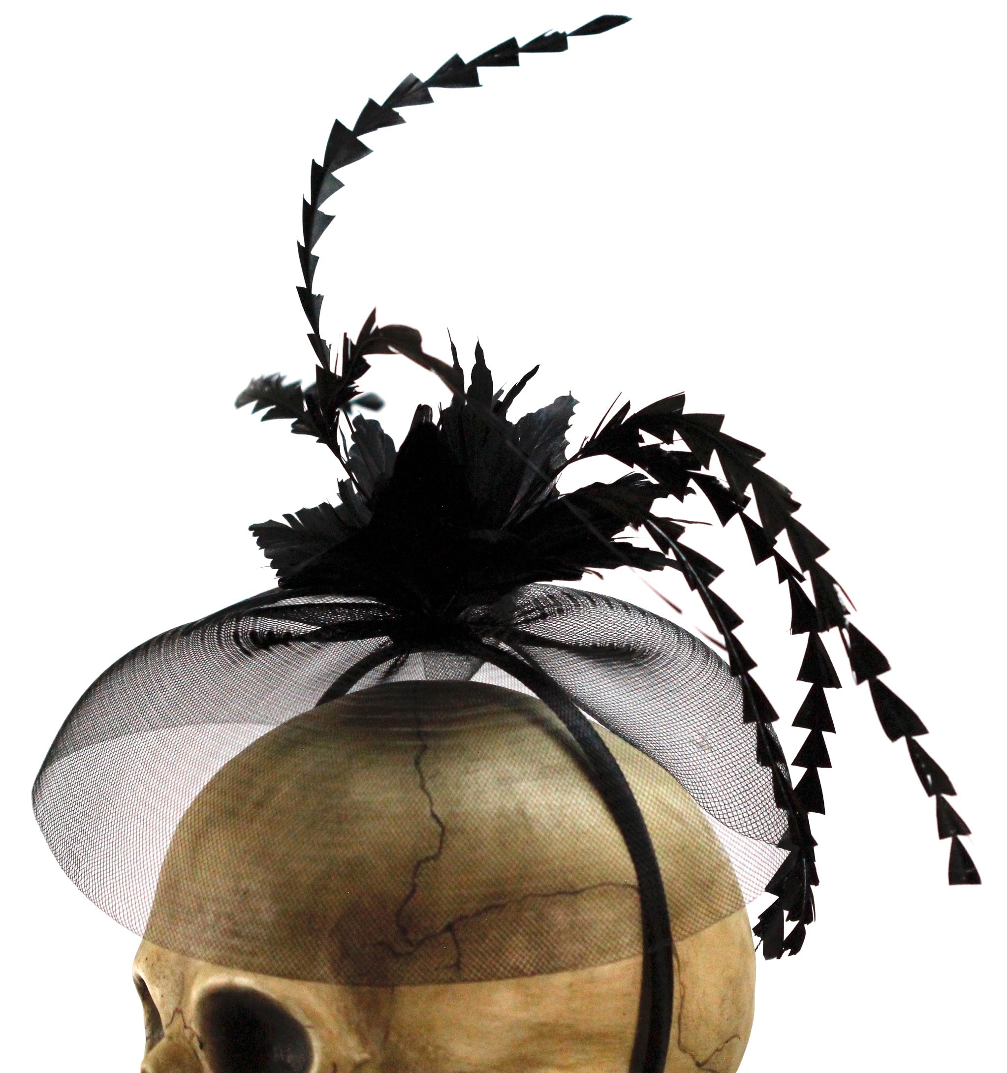 Delilah's Feather Fascinator