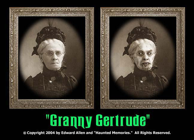 Granny Gertrude Changing Portrait