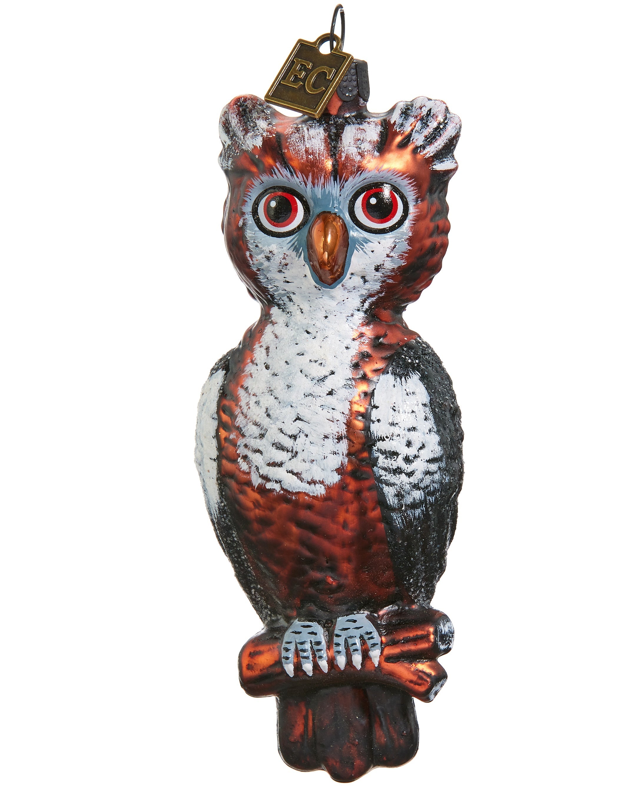 Retro Owl Ornament